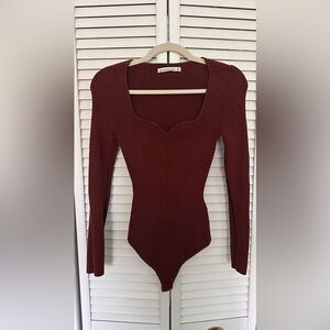 ABERCROMBIE & FITCH Ribbed Bodysuit